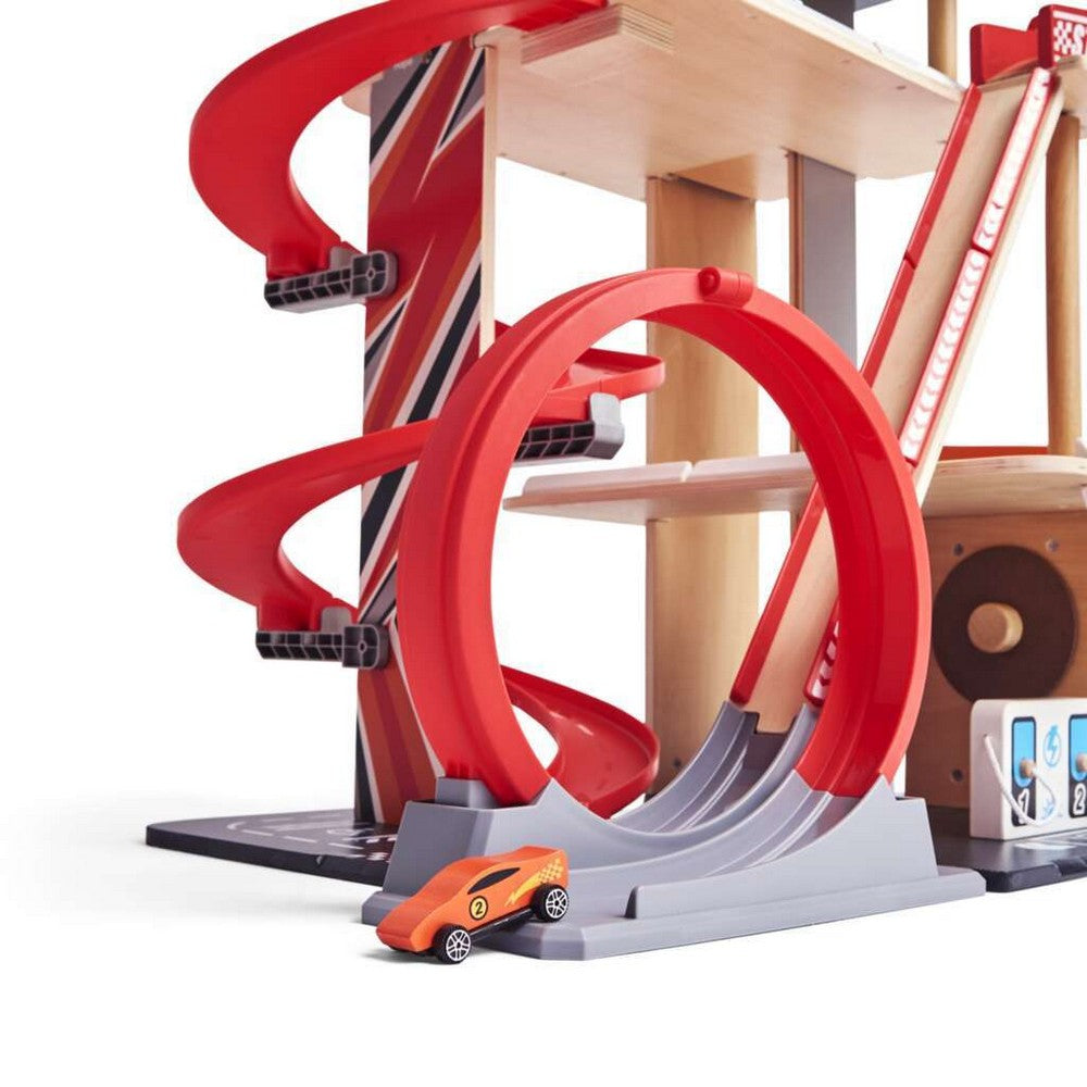 Hape - Vehicles & Playsets: Gearhead Stunt Garage