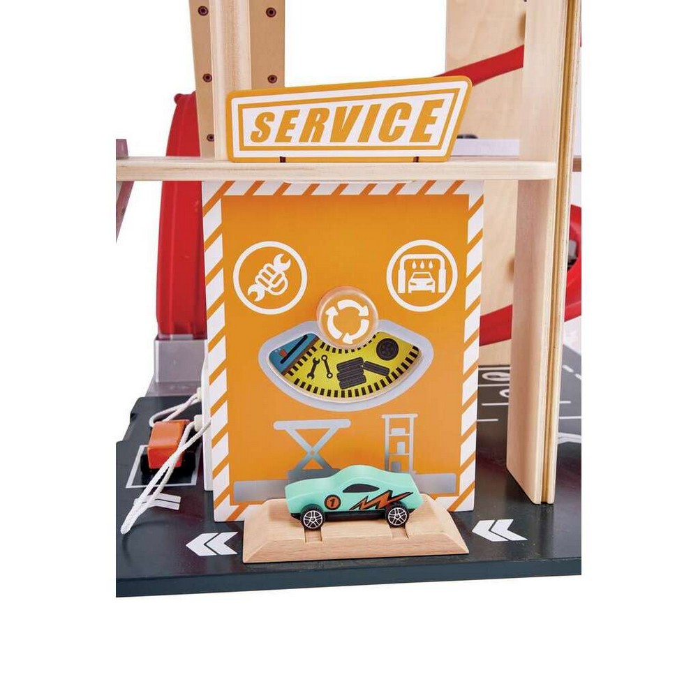 Hape - Vehicles & Playsets: Gearhead Stunt Garage