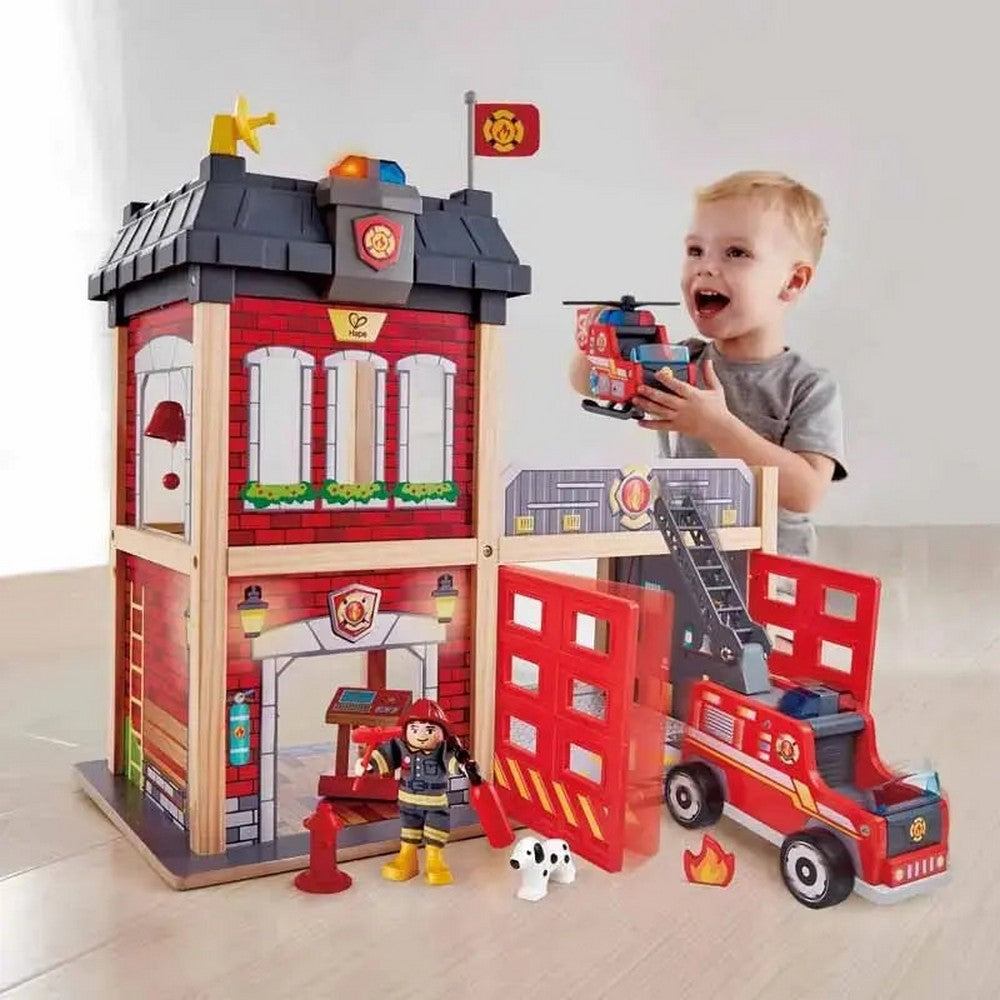 Hape - Vehicles & Playsets: Fire Station