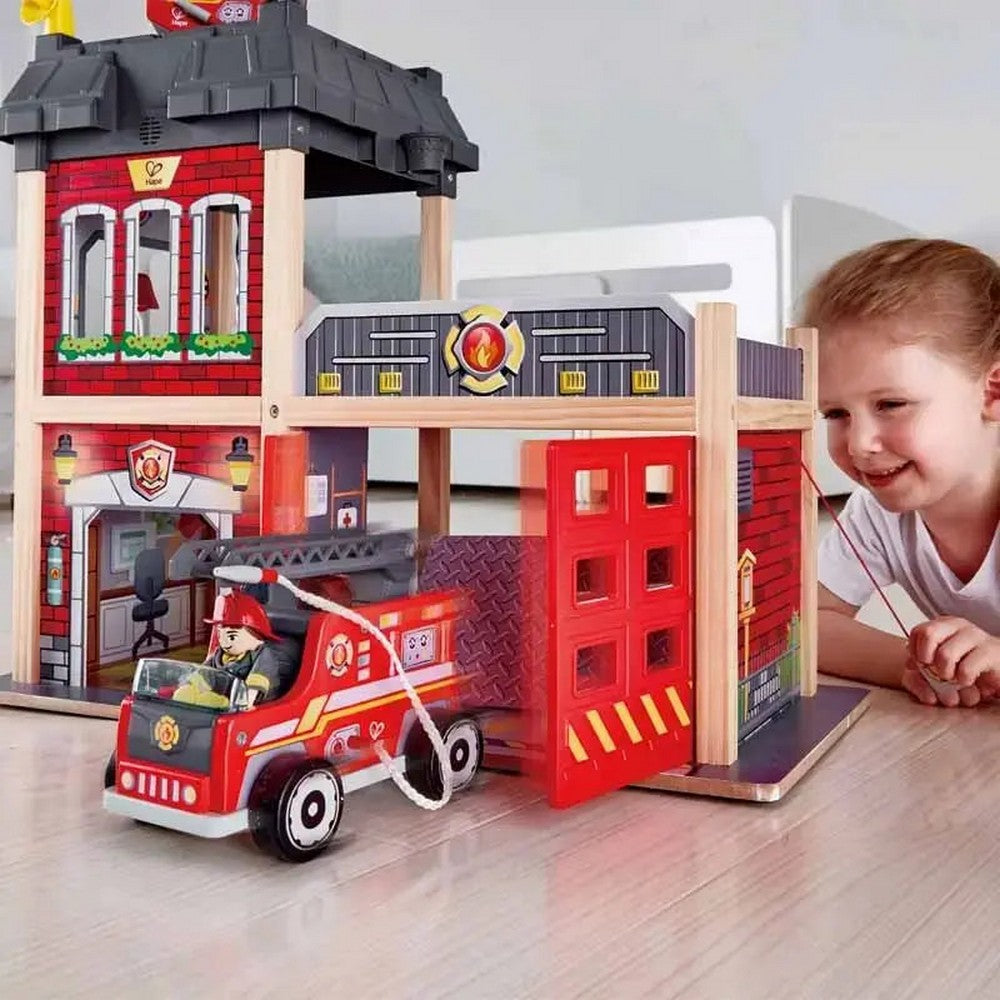 Hape - Vehicles & Playsets: Fire Station
