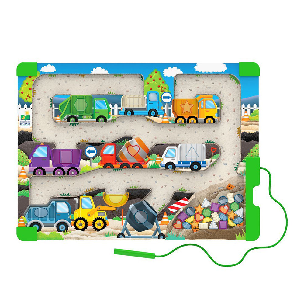 Learning Journey: Sort & Learn Magnetic Puzzle - Construction