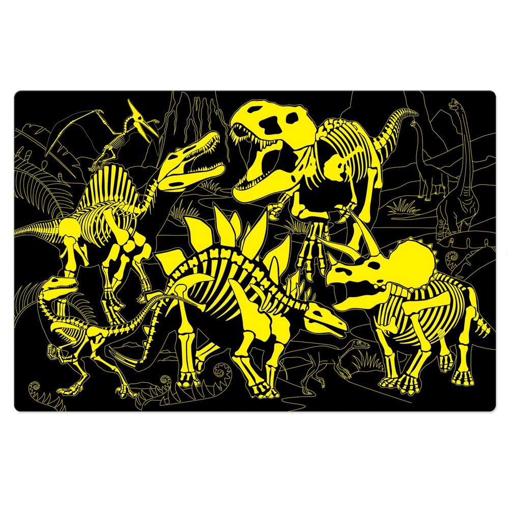 Learning Journey: Puzzle Doubles - Glow In The Dark - Dinos