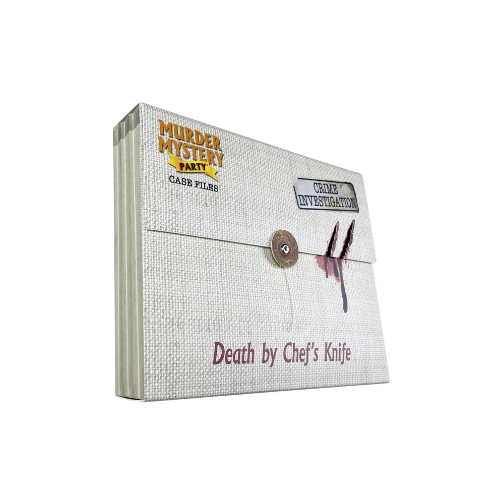 Murder Mystery Party: Case File - Death by Chef's Knife