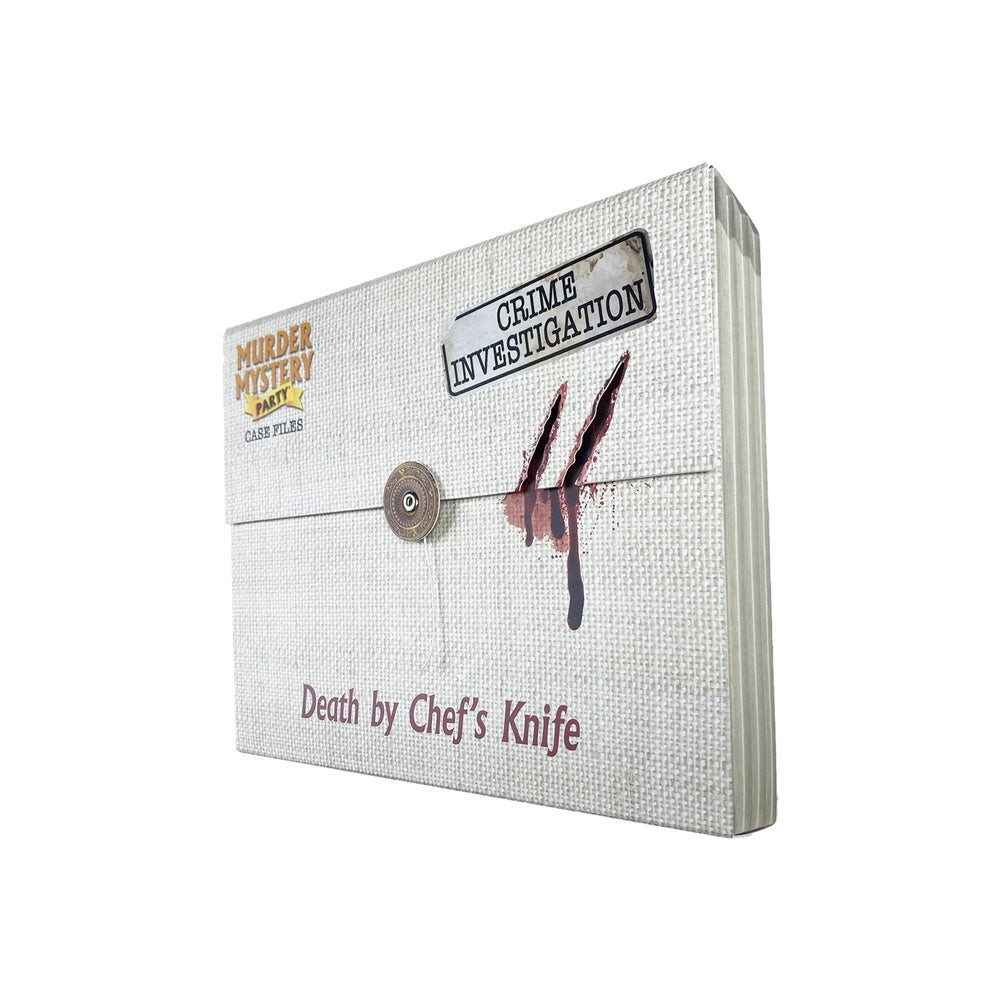 Murder Mystery Party: Case File - Death by Chef's Knife