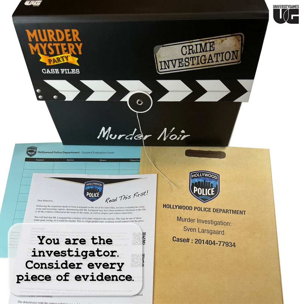 Murder Mystery Party: Case File - Murder Noir