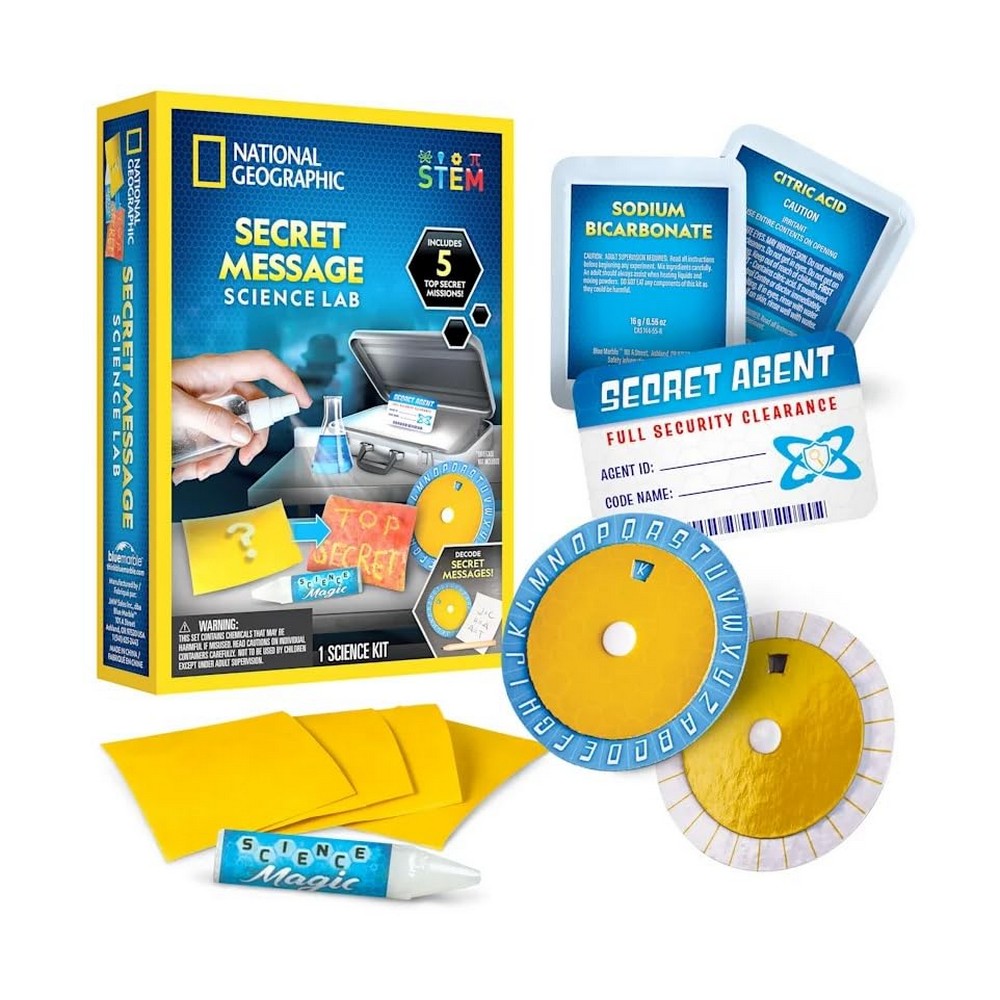 National Geographic: Secret Message Science Lab