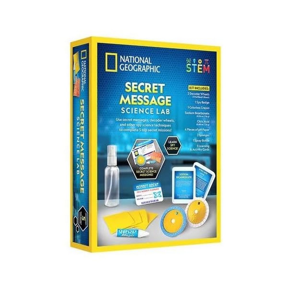 National Geographic: Secret Message Science Lab