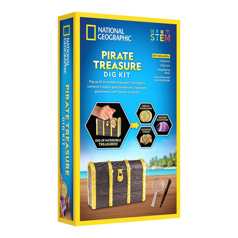 National Geographic: Pirate Treasure Dig Kit