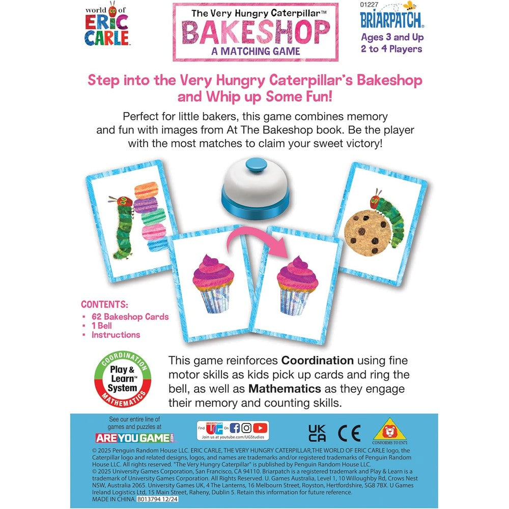 The World Of Eric Carle: The Very Hungry Caterpillar Bakeshop Matching Game