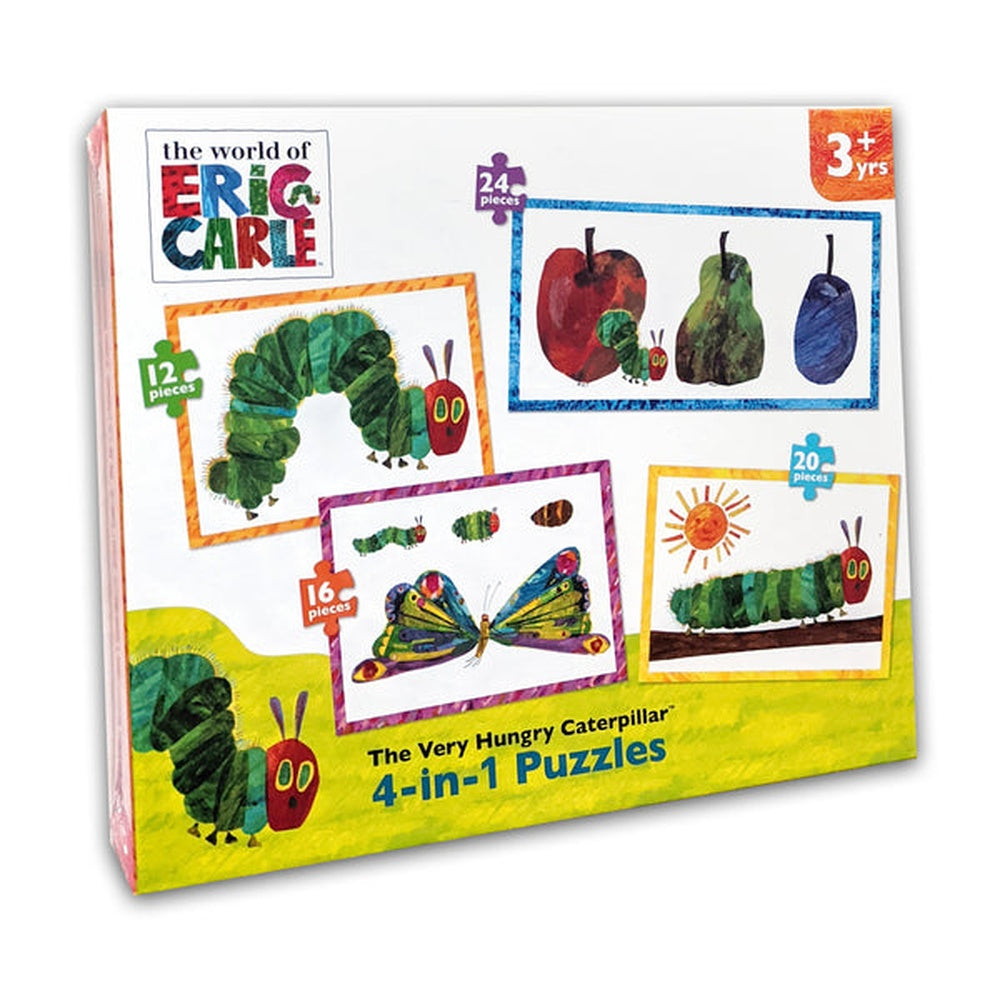 The World Of Eric Carle: The Very Hungry Caterpillar 4 in 1 Puzzle