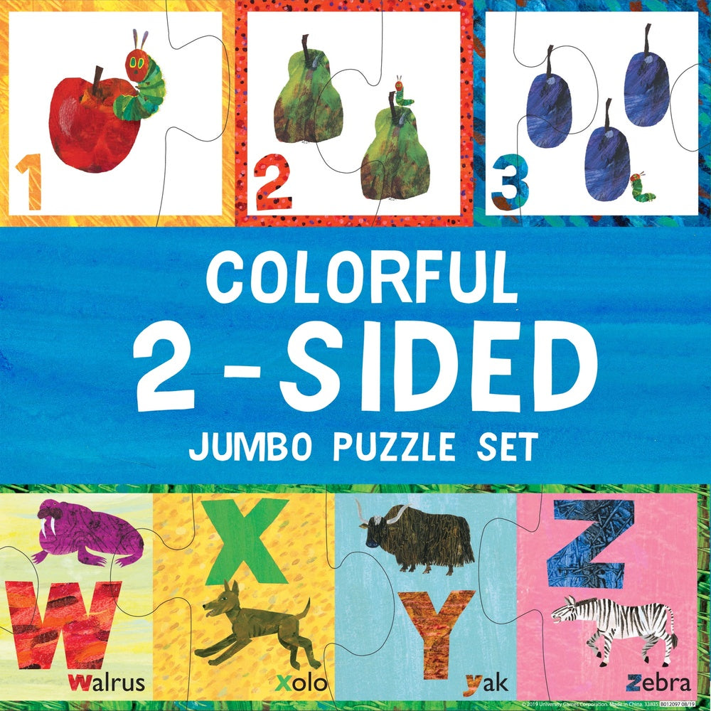 The World Of Eric Carle: 2-Sided Alphabet & Counting Puzzle