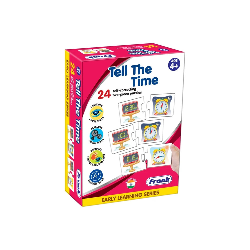 Early Learning Series - 3 Asst (Alphabet - Small Letters - Numbers - Tell the Time)
