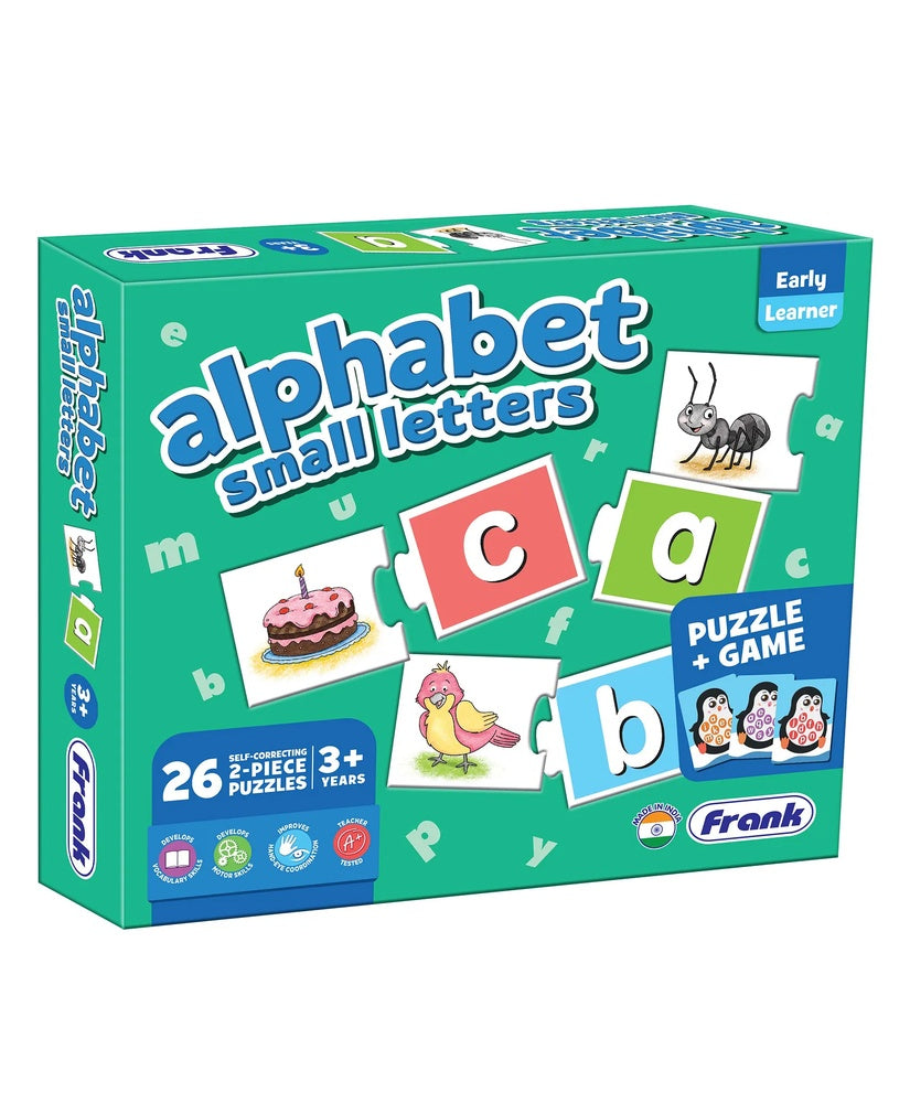 Early Learner Puzzle & Game - 2 Asst (Numbers 1-20 - Alphabet small letters)
