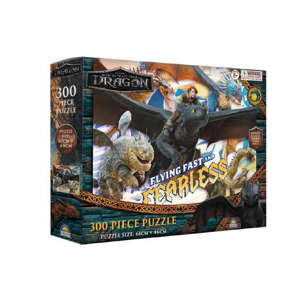 How to Train Your Dragon (LIVE ACTION) 300pce Puzzles (2 Asst)
