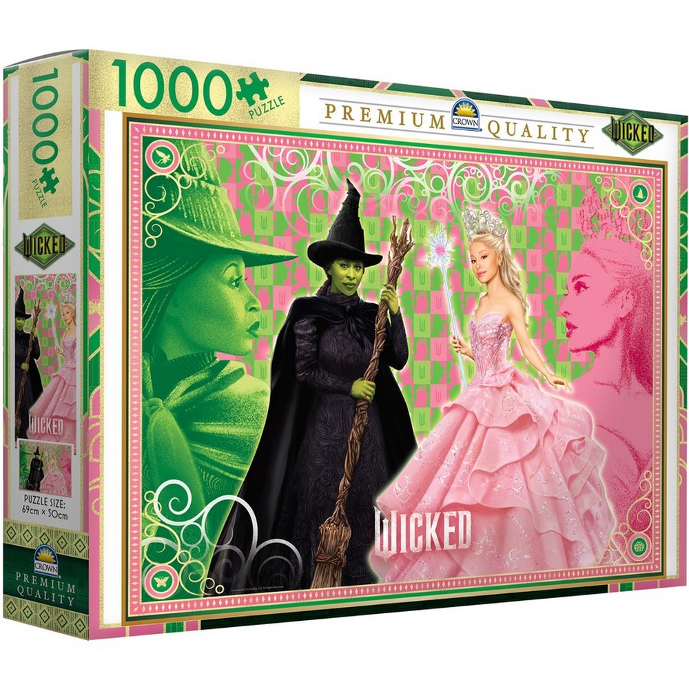 Crown Premium 1000pce Puzzle - Wicked (2 Asst)