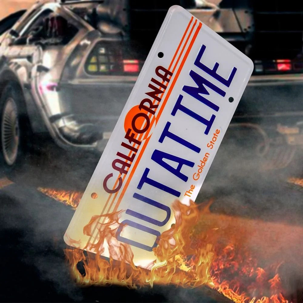Back To The Future: OUTATIME License Plate