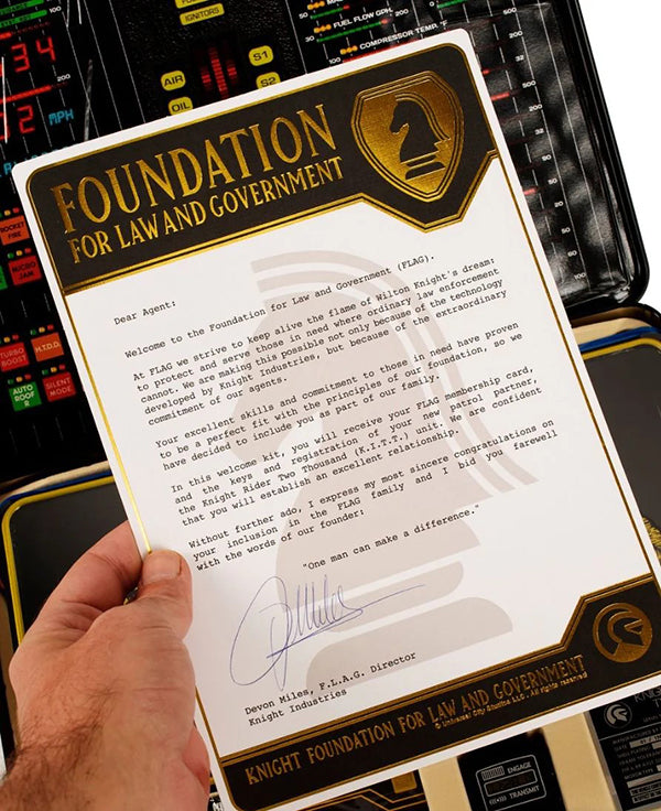 Knight Rider: F.L.A.G Agent Kit