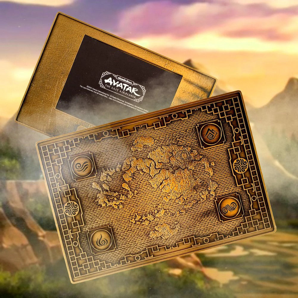 Avatar The Last Airbender: Metal World Map