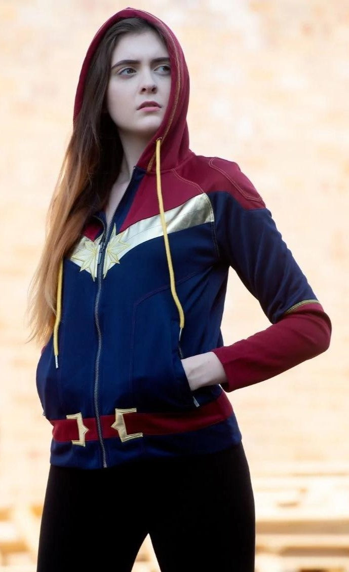 Captain Marvel Hoodie (Size XS)