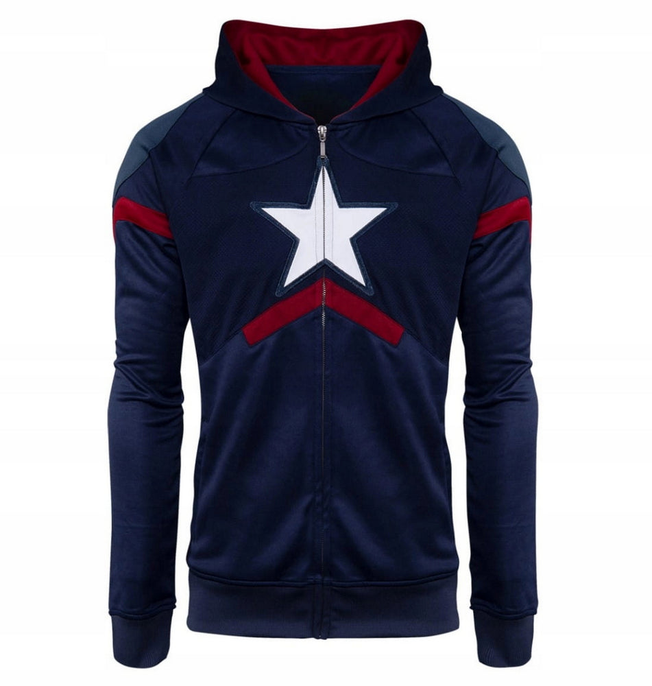 Captain America: Premium Hoodie (Size XXXL)