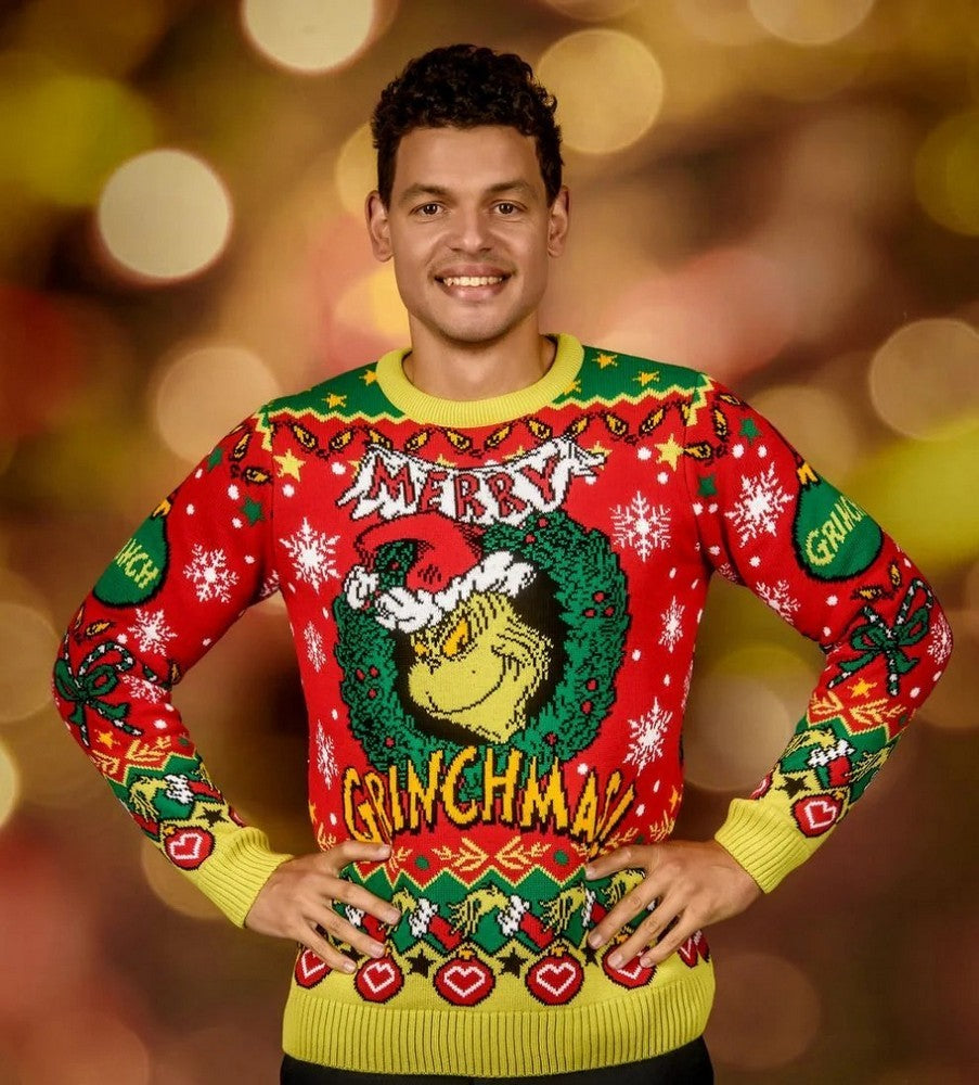 The Grinch: Christmas Jumper (Size: X-Large)