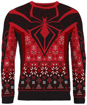 Spider Man Miles Morales Christmas Jumper (Size XXXL)