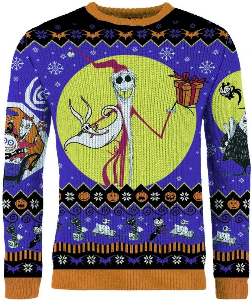 The Nightmare Before Christmas Christmas Jumper (Size M)