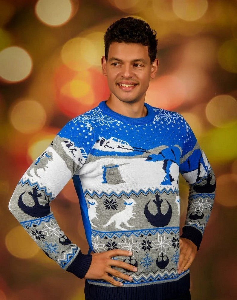 Star Wars Hoth Christmas Jumper (Size L)