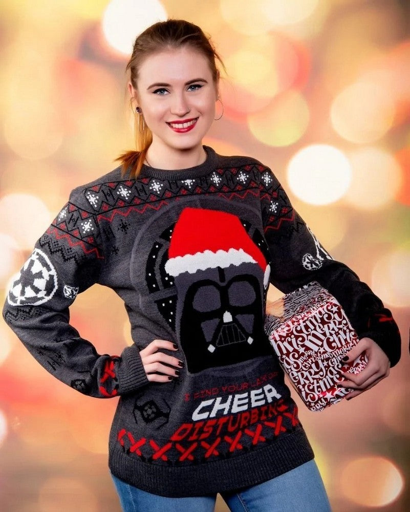 Star Wars Darth Vader Christmas Jumper (Size XXL)
