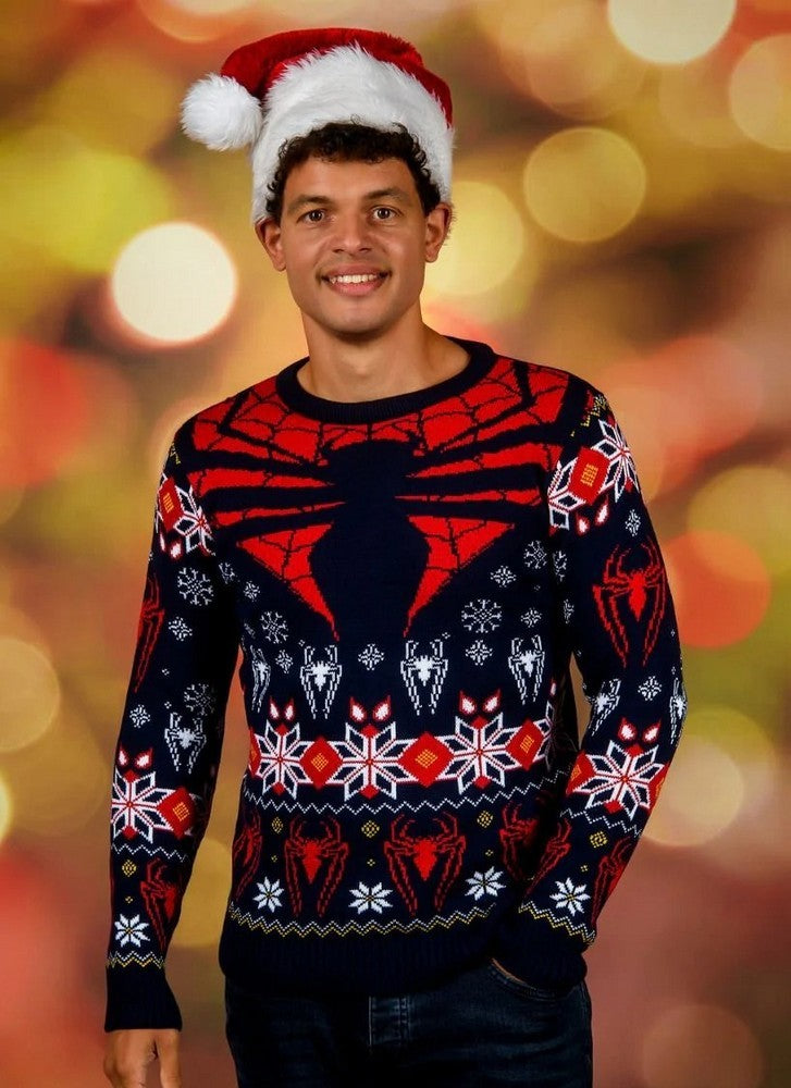 Spiderman Christmas Jumper (Size S)