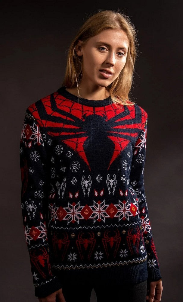 Spiderman Christmas Jumper (Size M)