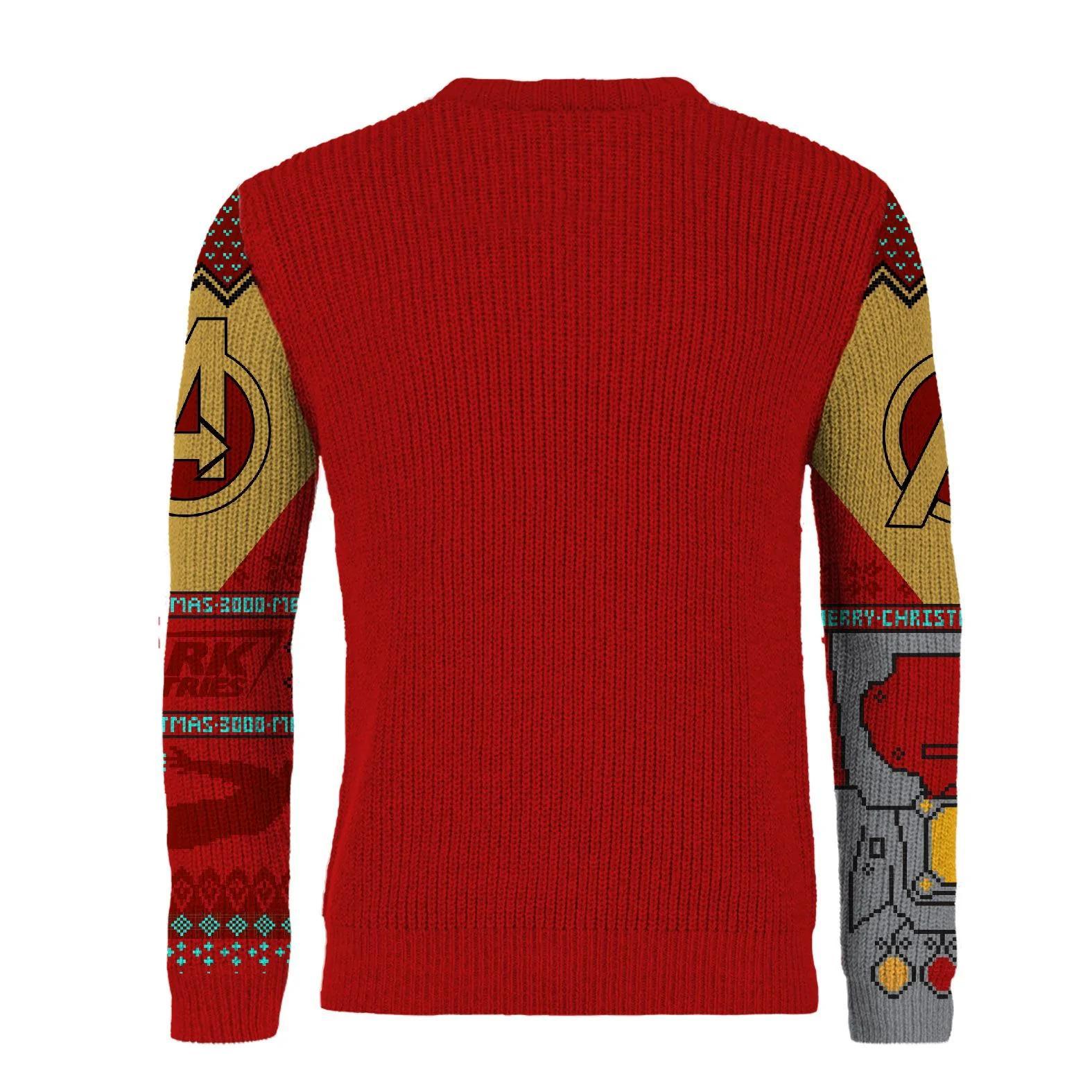 Avengers Iron Man Christmas Jumper (Size M)