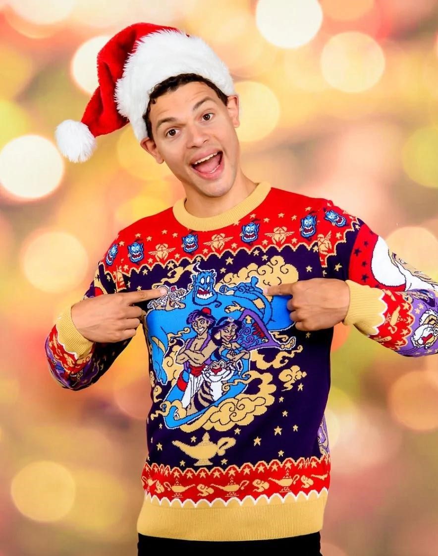 Aladdin Christmas Jumper (Size XXL)