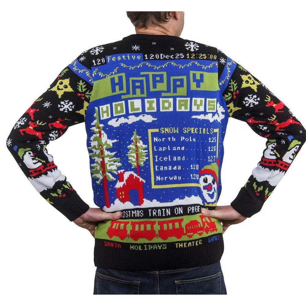 TV Text Christmas Jumper (Size XL)