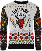 Stranger Things: Hellfire Club Christmas Jumper (Size L)