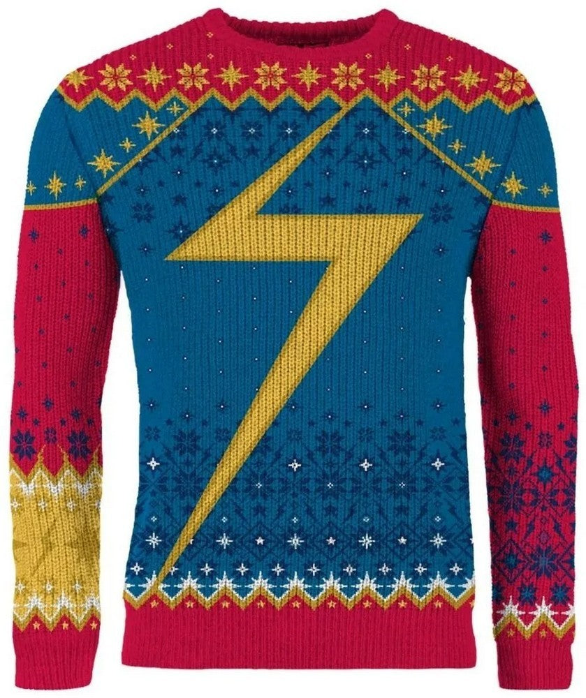 Ms Marvel Christmas Jumper (Size M)