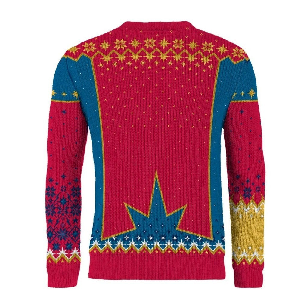 Ms Marvel Christmas Jumper (Size M)
