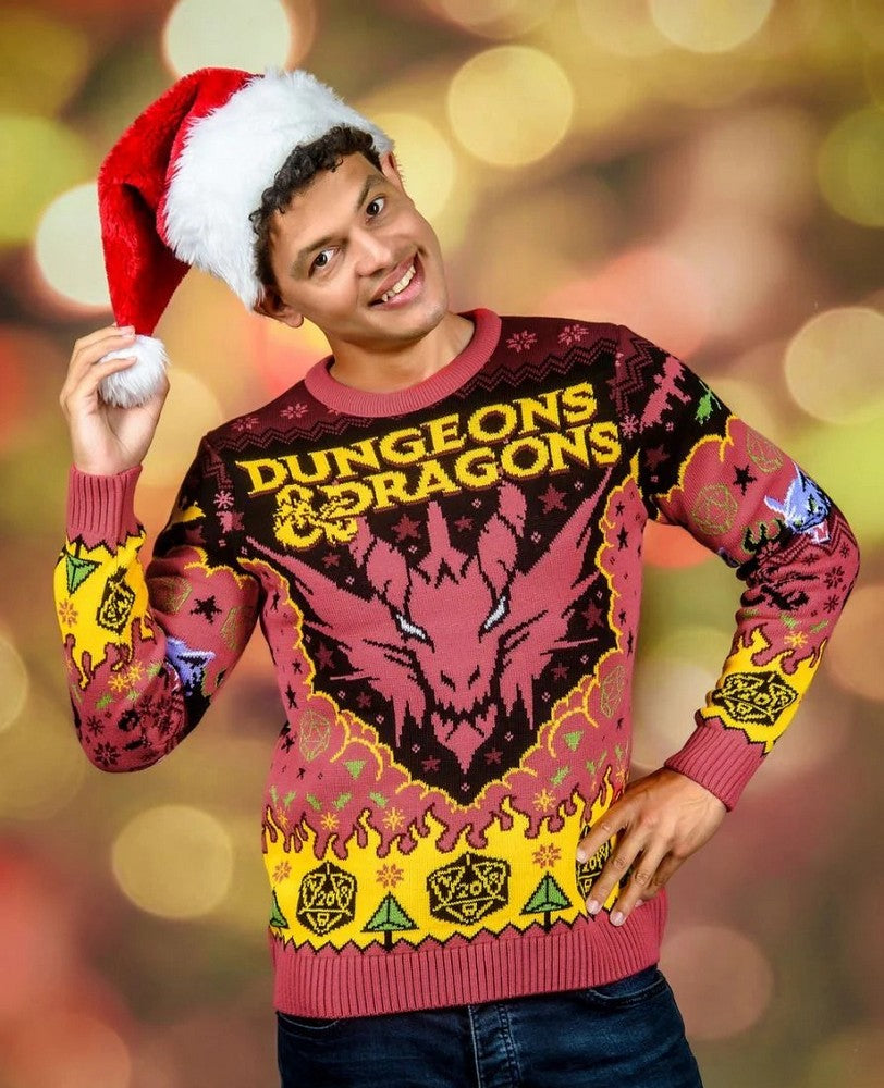 Dungeons & Dragons Christmas Jumper (Size S)