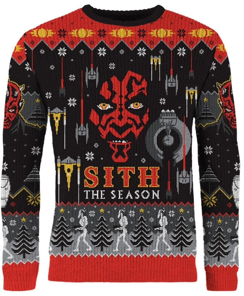 Star Wars Sith Christmas Jumper (Size S)