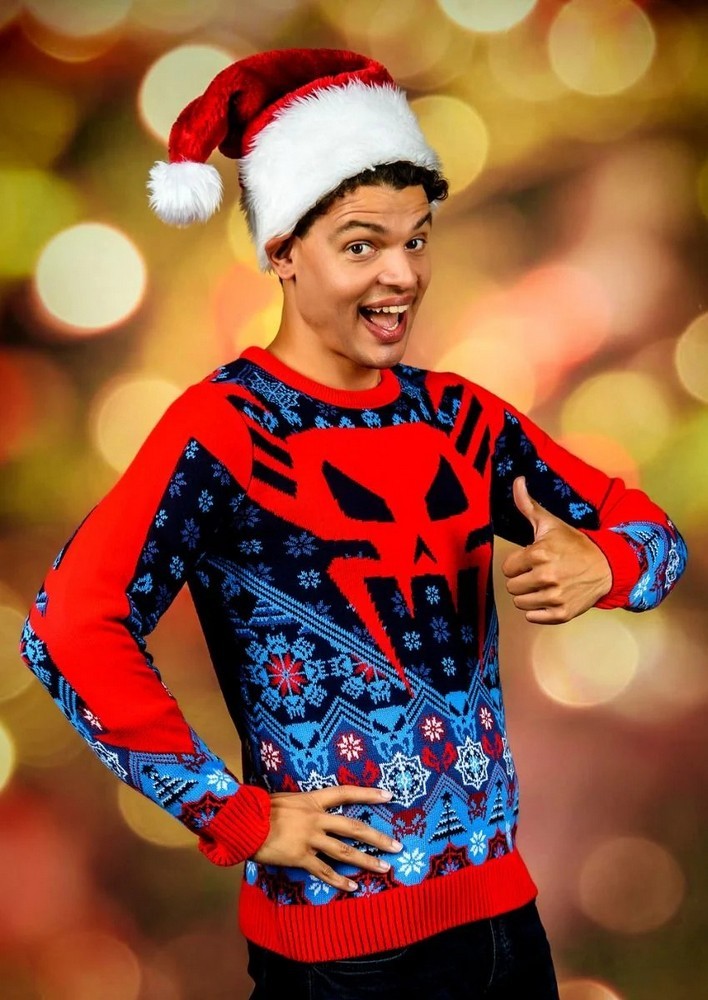 Spider-Man 2099 Christmas Jumper (Size L)