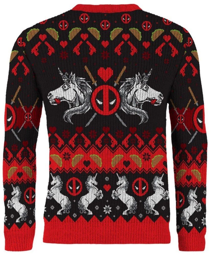 Deadpool: Merry Chimichanga Christmas Jumper (Size M)