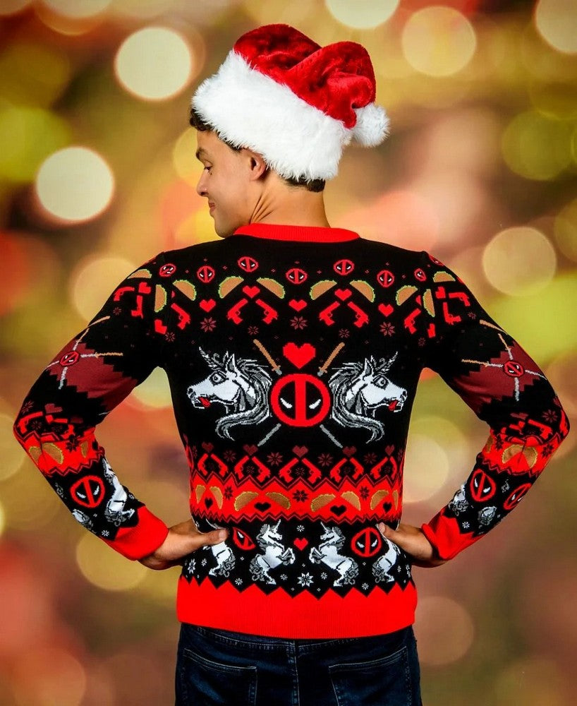 Deadpool: Merry Chimichanga Christmas Jumper (Size XXXXL)