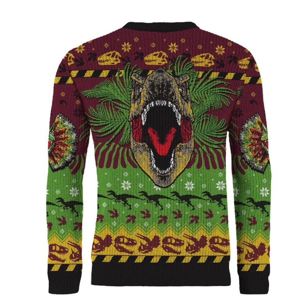 Jurassic Park: Happy Rexmas Christmas Jumper (Size: XXXXL)