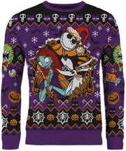 Nightmare Before Christmas: Jack and Sally Christmas Jumper (Size: XXL)