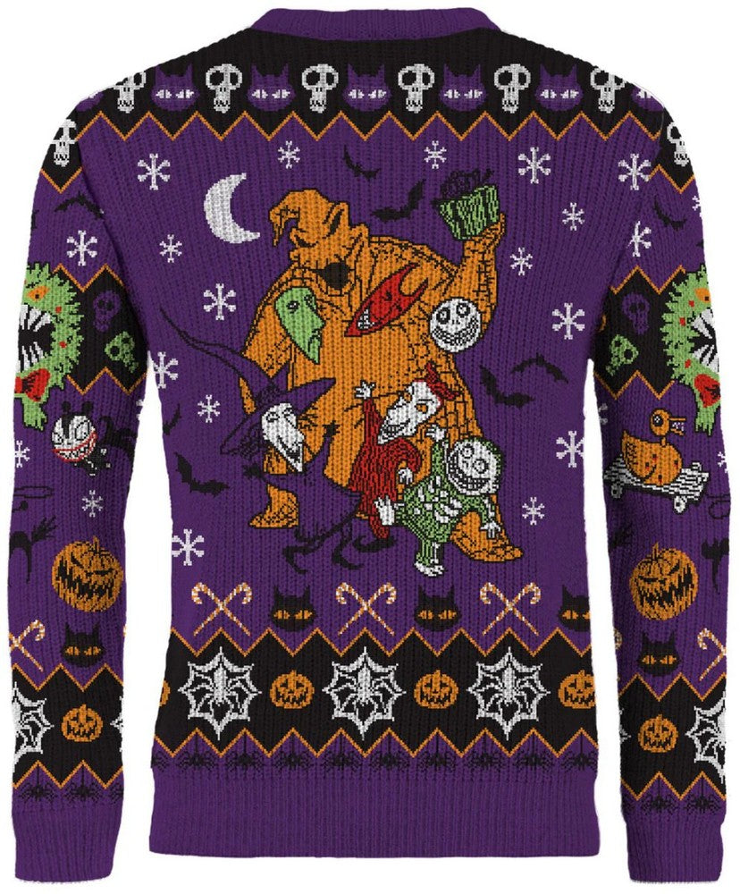 Nightmare Before Christmas: Jack and Sally Christmas Jumper (Size: XXXXL)