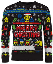 TV Text Christmas Jumper (Size XS)