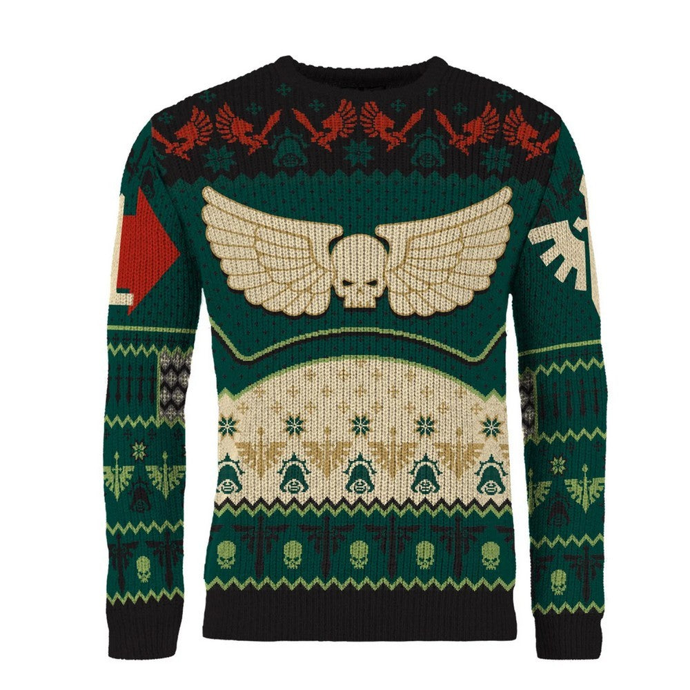 Warhammer 40000: Dark Angels Christmas Jumper (Size: L)