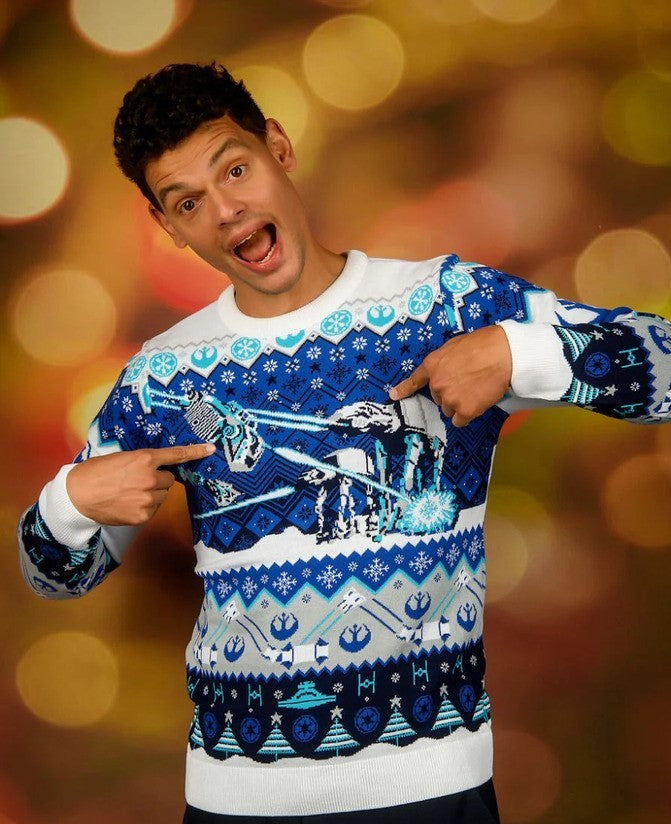 Star Wars: AT-AT Assault Christmas Jumper (Size: XL)