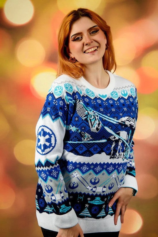 Star Wars: AT-AT Assault Christmas Jumper (Size: XL)