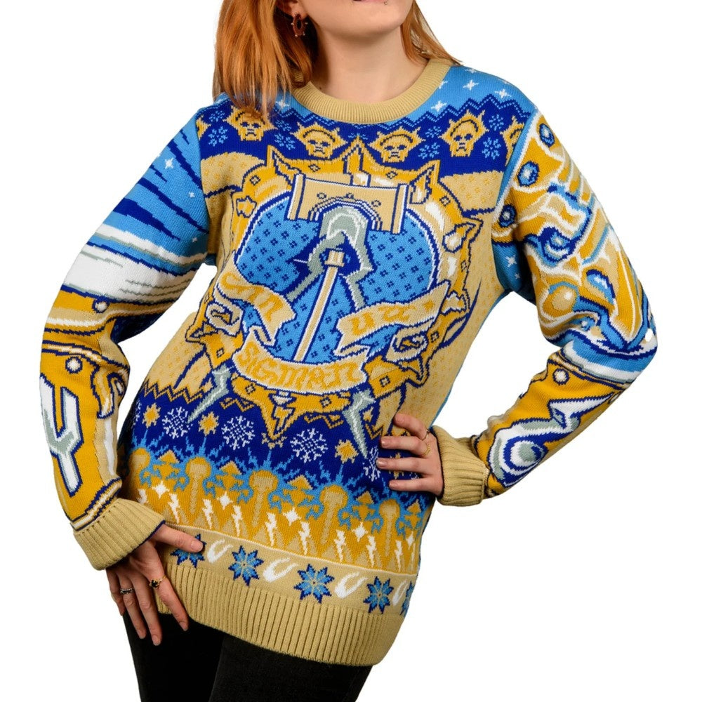 Warhammer Age of Sigmar: Stormcast Christmas Jumper (Size: XXXXL)